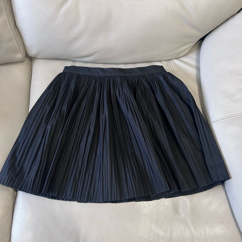 RED Valentino Black Skater Skirt